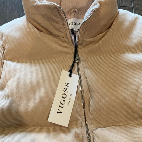Vigoss Puffer Jacket Nwt 